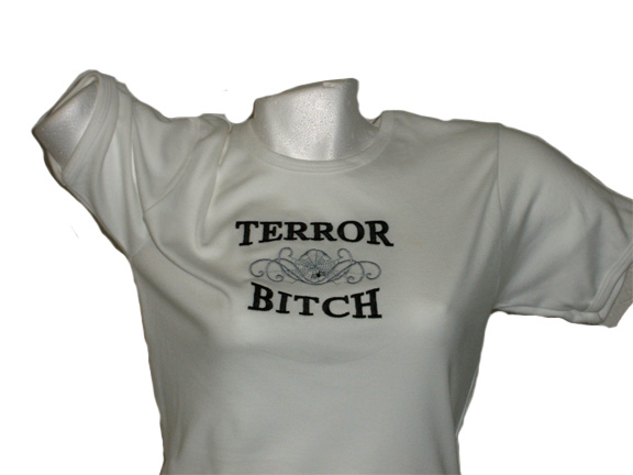 Damesshirt Terror Bitch